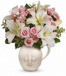Teleflora's Fleur-de-Love Bouquet from Designs by Dennis, florist in Kingfisher, OK